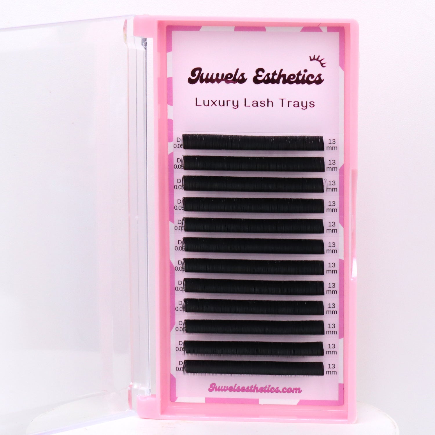 Flat Classic Lash Tray .15 ( Mix 8-15mm)